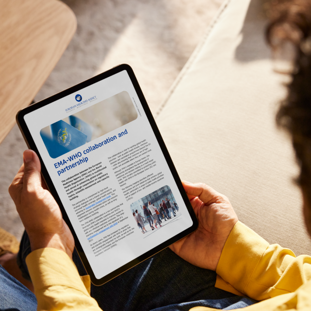 Infosheet on EMA-WHO collaboration